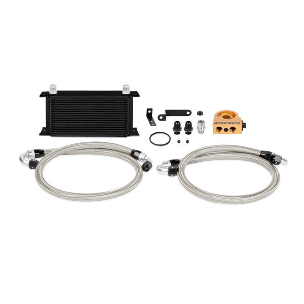 Mishimoto — Mishimoto 08-14 WRX/STi Thermostatic Oil Cooler Kit - Black - view 17